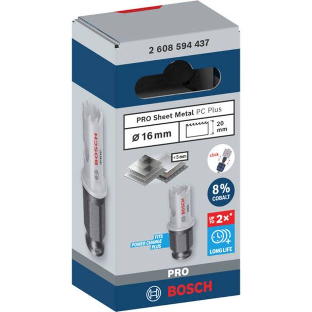KRONA ZA KOVINO BOSCH PRO SHEET METAL PC PLUS 16 MM