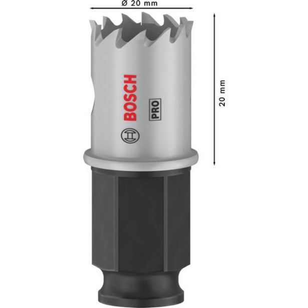 KRONA ZA KOVINO BOSCH PRO SHEET METAL PC PLUS 20 MM