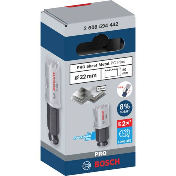 KRONA ZA KOVINO BOSCH PRO SHEET METAL PC PLUS 22 MM
