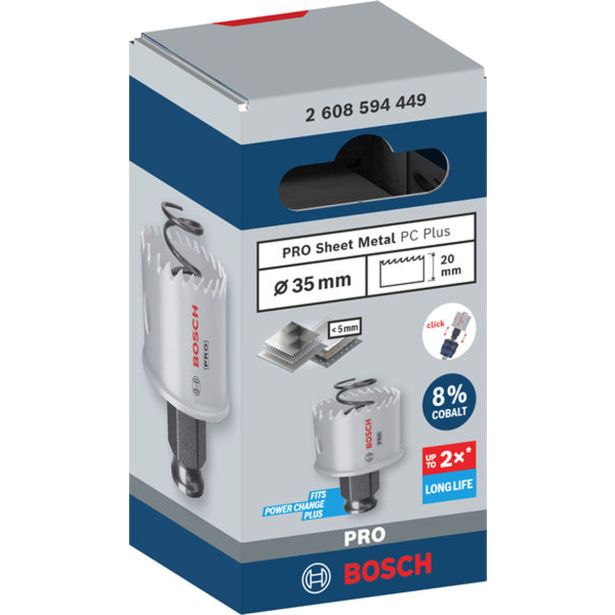 KRONA ZA KOVINO BOSCH PRO SHEET METAL PC PLUS 35 MM