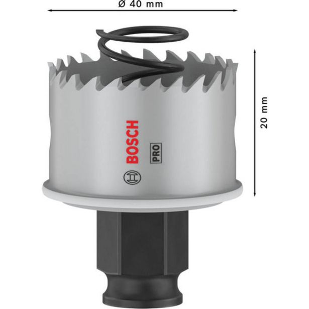 KRONA ZA KOVINO BOSCH PRO SHEET METAL PC PLUS 40 MM