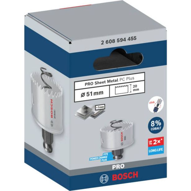 KRONA ZA KOVINO BOSCH PRO SHEET METAL PC PLUS 51 MM