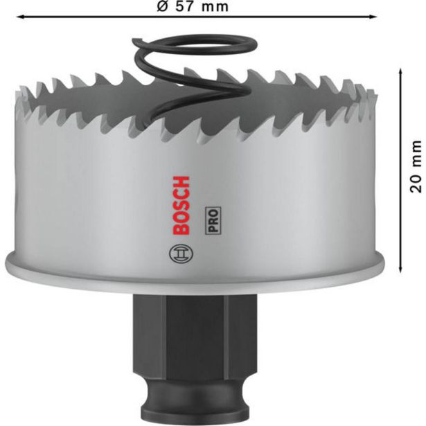 KRONA ZA KOVINO BOSCH PRO SHEET METAL PC PLUS 57 MM