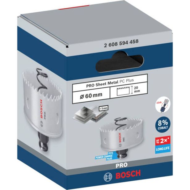 KRONA ZA KOVINO BOSCH PRO SHEET METAL PC PLUS 60 MM