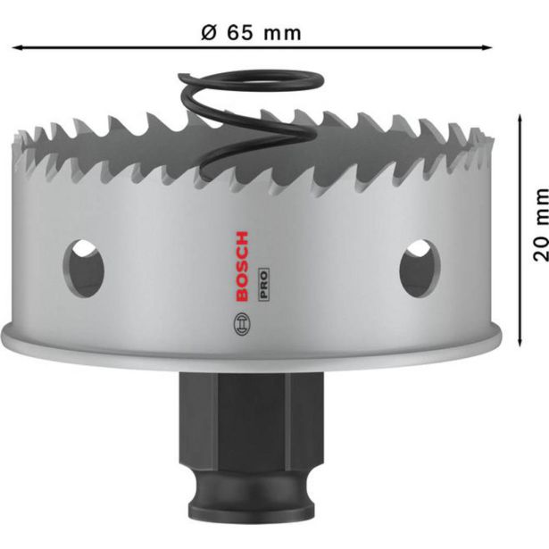 KRONA ZA KOVINO BOSCH PRO SHEET METAL PC PLUS 65 MM