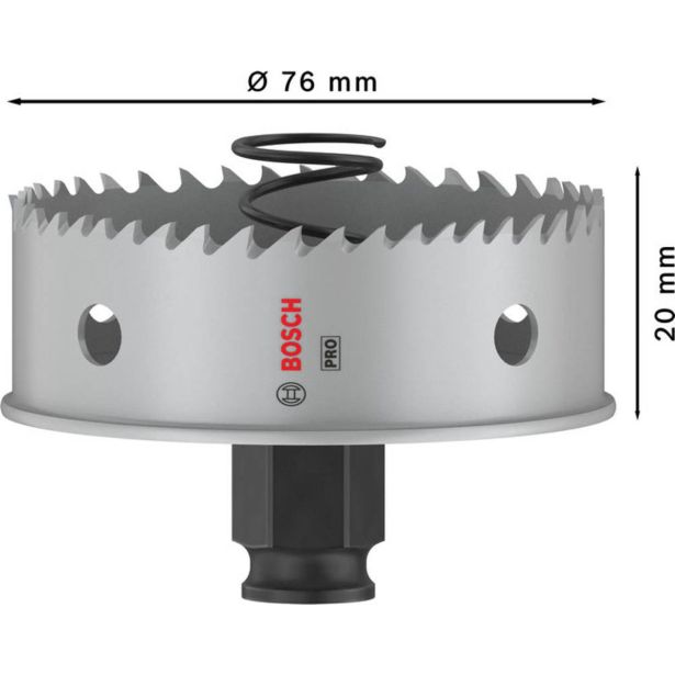 KRONA ZA KOVINO BOSCH PRO SHEET METAL PC PLUS 76 MM