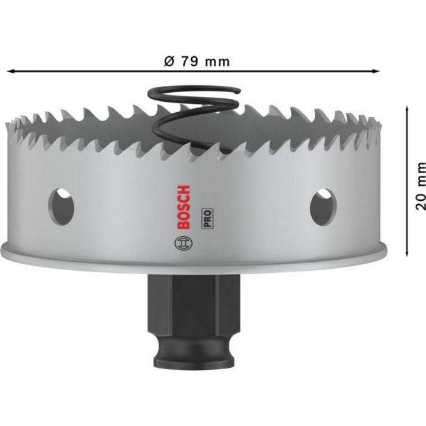 KRONA ZA KOVINO BOSCH PRO SHEET METAL PC PLUS 79 MM