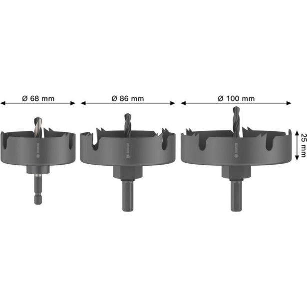 KRONA ZA LES BOSCH 68; 86; 100 X 27 MM