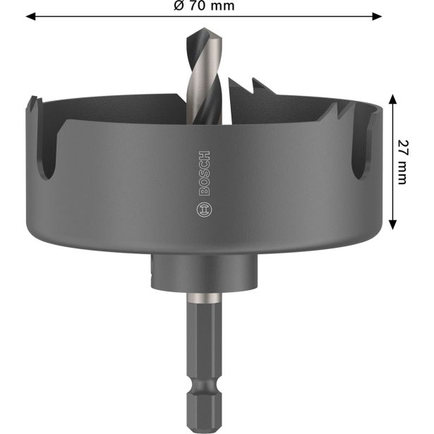KRONA ZA LES BOSCH 70 X 27 MM