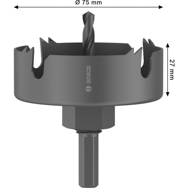 KRONA ZA LES BOSCH 75 X 27 MM