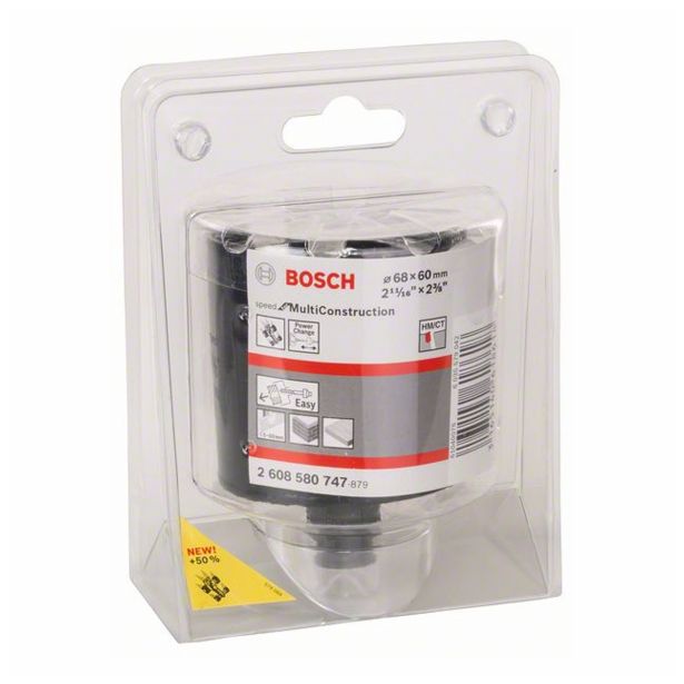 KRONA ZA LES BOSCH KRONA 68 MM VEČNAMENSKA ČRNA