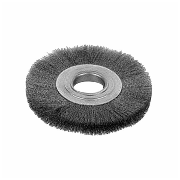 KROŽNA ŽIČNA ŠČETKA MQ 180X25X32MM Z REDUC.VLOŽ. FE ŽICA 0.30MM