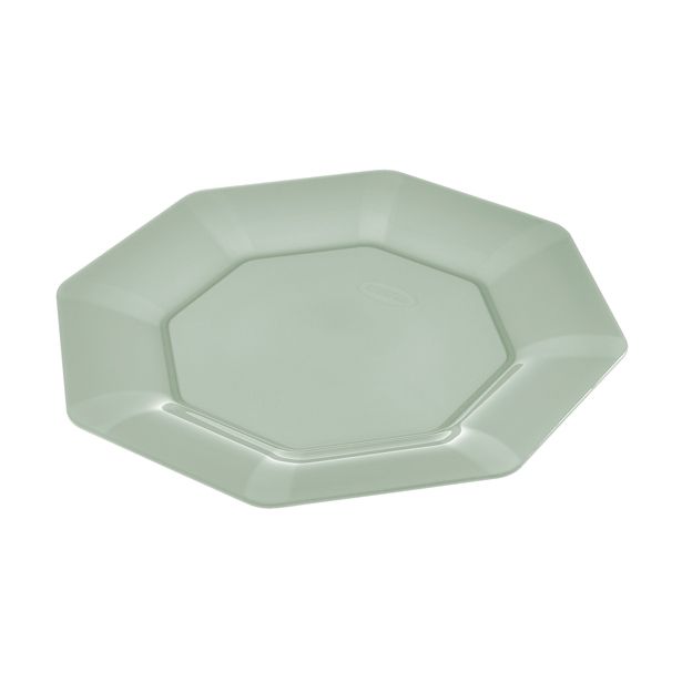 PIKNIK PROGRAM TONTARELLI KROŽNIK 26 CM X 1.8H PLITVI ZELENE BARVE