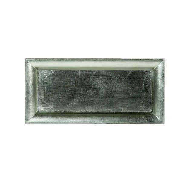 DEKORACIJA GLOSSTYLE KROŽNIK 36X17 CM ZELENI DEKORATIVNI UMETNA MASA