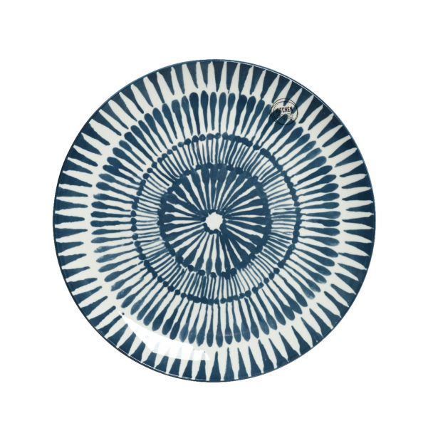 PLITVI KROŽNIK DECORIS 26.5 CM PORCELAN Z VZORCEM, SIJAJ