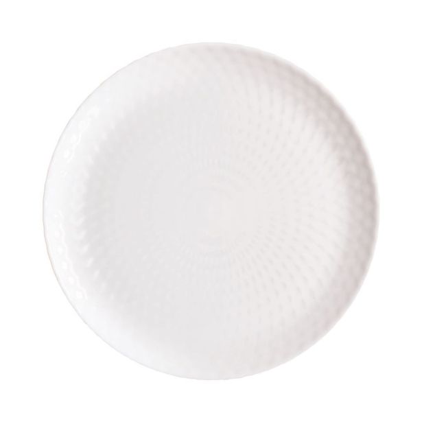 PLITVI KROŽNIK LUMINARC 25 CM PAMPILLE BELA
