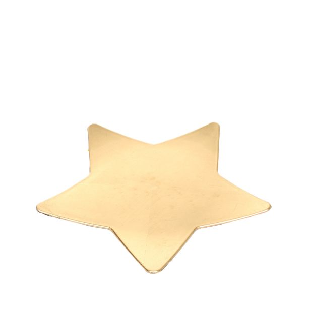 ZLAT KROŽNIK ZVEZDA 30 CM