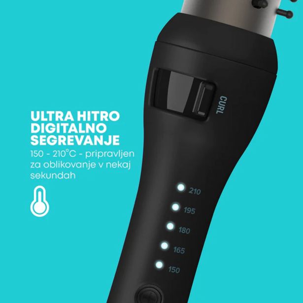 KRTAČA ZA LASE REVAMP PROGLOSS VOLUME & WAVE BR-1350