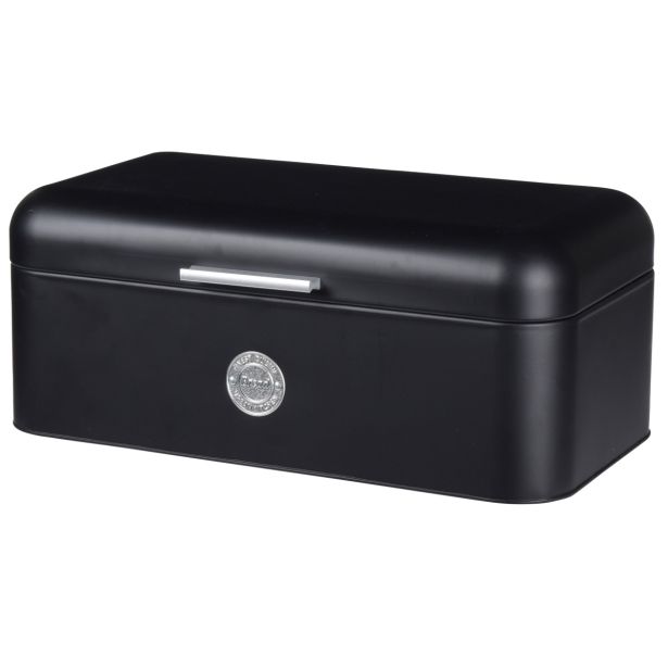 SHRANJEVANJE KRUHA EH KRUHOVNIK KOVINA ČRN MAT 42X22X16 CM