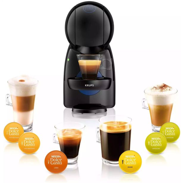KRUPS KP1A0810 NESCAFE DOLCE GUSTO PICCOLO XS BLACK KAVNI APARAT, ČRN