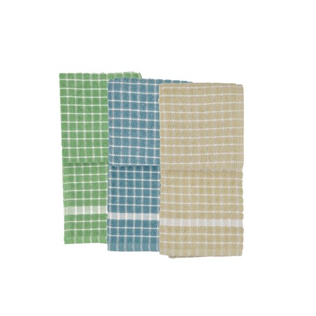 KUHINJSKA KRPA 45X65 CM 2/1 TERRY RAZLIČNE