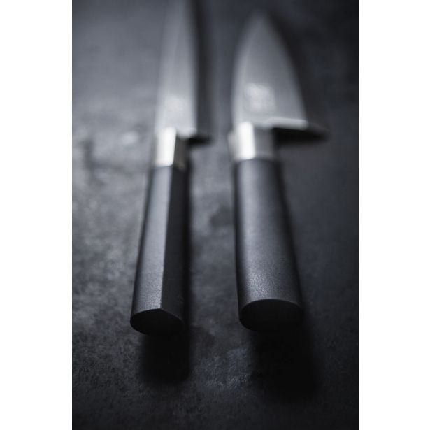 KUHINJSKI NOŽ KAI EUROPE WASABI BLACK IZKOŽEVALNI 10 CM 6710P