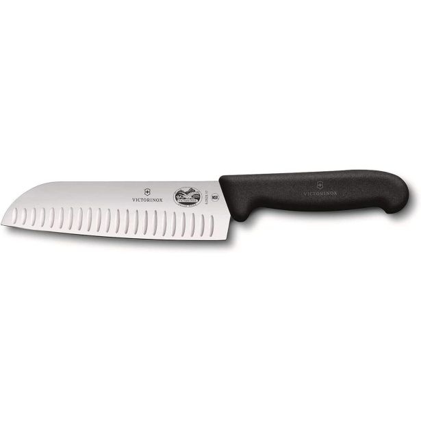 KUHINJSKI NOŽ SWIBO ZA REZANJE MESA, SEKLANJE 5.2523.17, 17 CM, ČRN