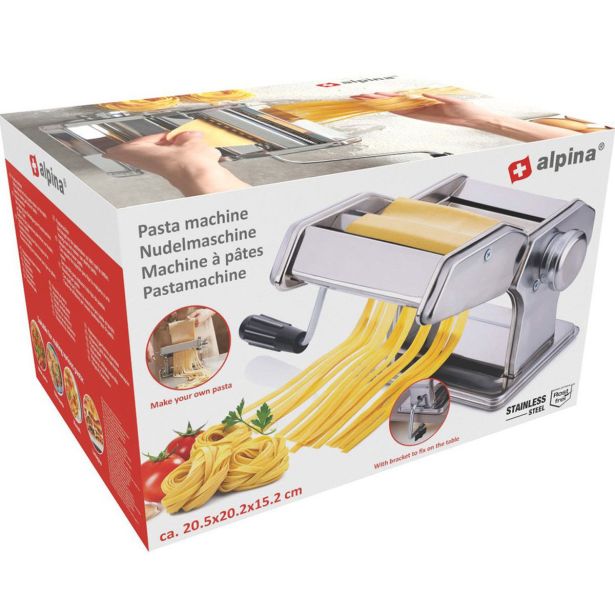 KUHINJSKI PRIPOMOČEK ALPINA PASTA STROJ ZA TESTENINE