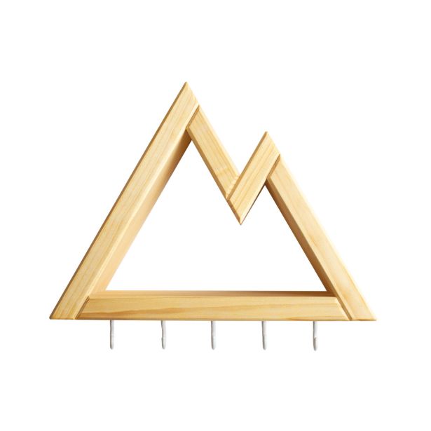 KUHINJSKI PRIPOMOČEK CUCKOO CUPS LESENO OBEŠALO S KAVELJČKI