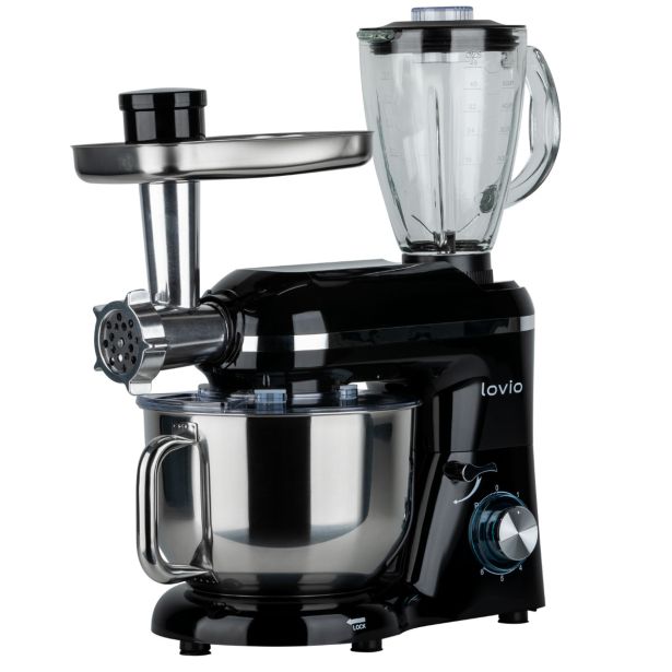 KUHINJSKI ROBOT MANTA LVSTM02P CHEFASSISTANT PLUS, ČRN