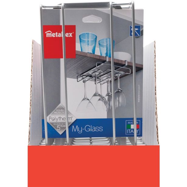 KUHINJSKO DRŽALO METALTEX PODPOLIČNI ORGANIZATOR ZA KOZARCE NA PECLJE