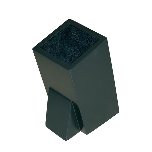 KUHINJSKO POLIČNO STOJALO CULINARIO UNIVERZALNI BLOK ZA NOŽE ČRN