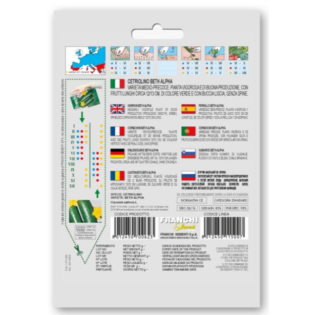 PLODOVKA FRANCHI SEMENTI KUMARA BETH ALPHA