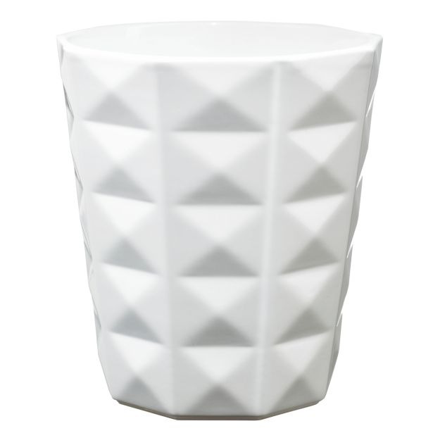 KERAMIČNI NOTRANJI LONEC KYOTO BEL 13CM VIŠ 15CM