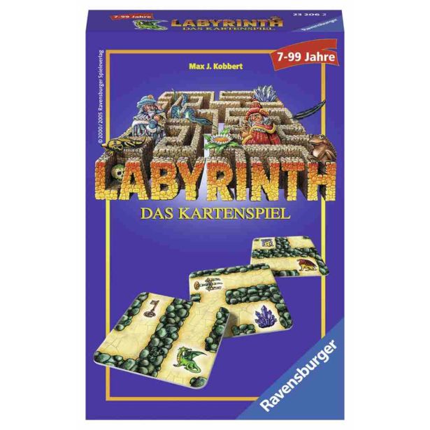 DRUŽABNE IGRE RAVENSBURGER LABIRINT IGRA S KARTAMI MINI