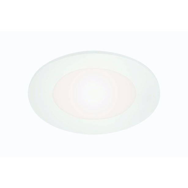 LED PANEL FLAT-IN 3W NW FI 86MM, BELA