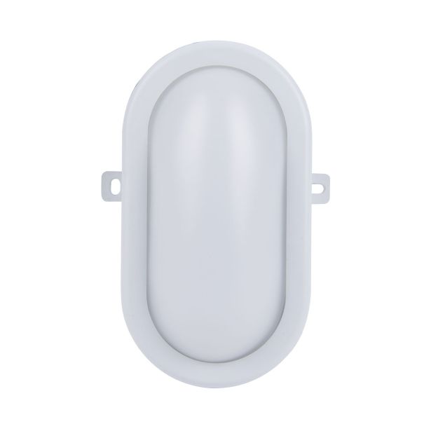 LADIJSKA SVETILKA COMMEL 12W OVALNA BELA BREZ MREŽE