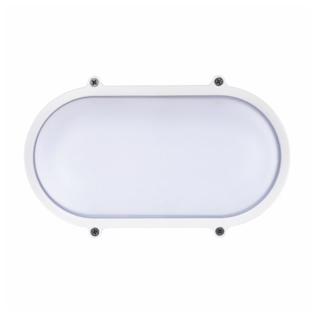 OVALNA LED LADIJSKA SVETILKA ZM3213 12W LED DL V BELI BARVI