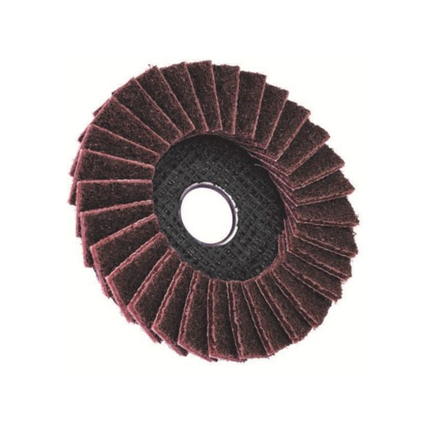 LAMELNI BRUSNI DISK POŠ. SWATYCOMET-P 115X22MM KOPRENA SREDNJA ZA POLIRANJE INOXA