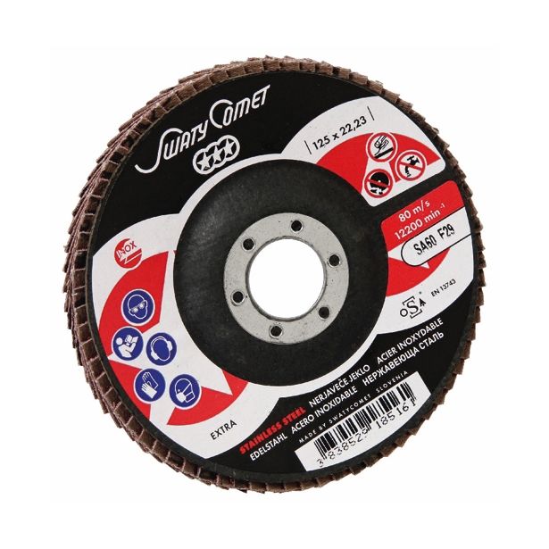 LAMELNI BRUSNI DISK POŠ. SWATYCOMET-S 125X22.23MM K60 KERAMIKA