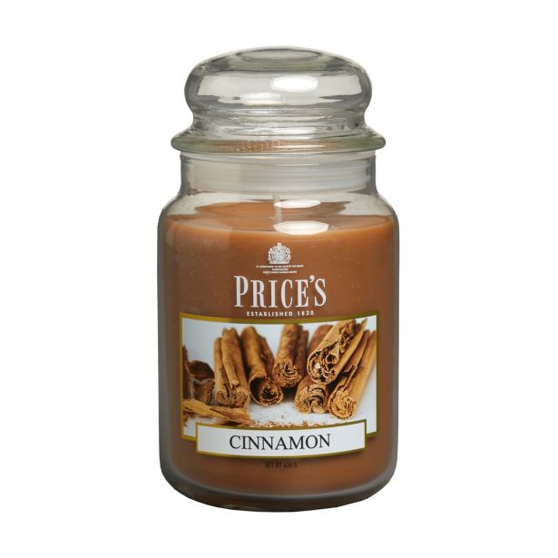 SVEČA V KOZARCU PRICES LARGE JAR CINNAMON