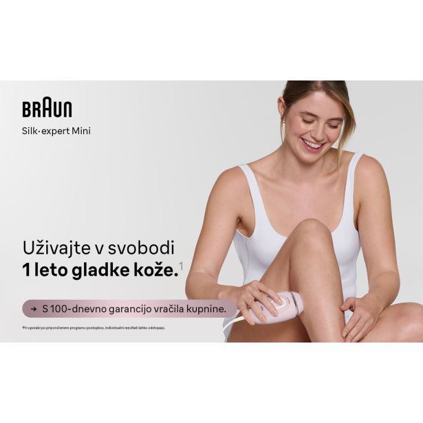 LASERSKI ODSTRANJEV. DLAK BRAUN SILK EXPERT PL 1111 IPL