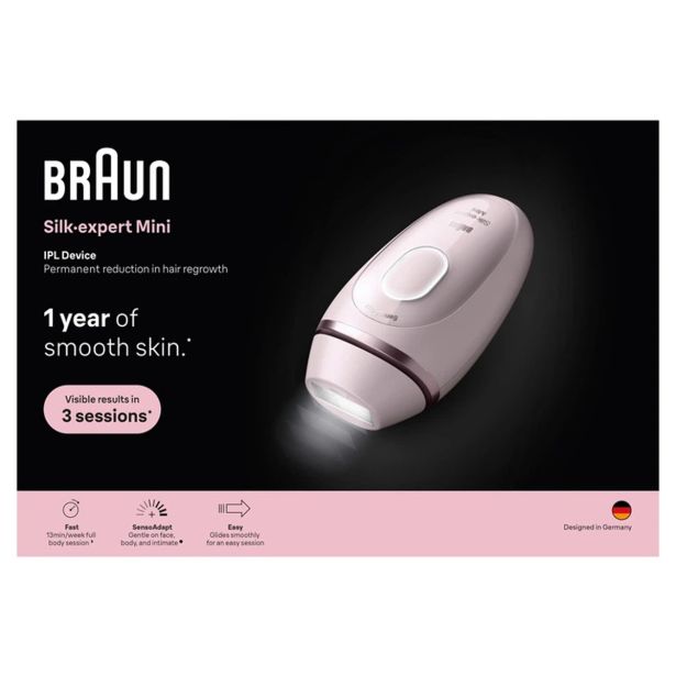 LASERSKI ODSTRANJEV. DLAK BRAUN SILK EXPERT PL 1111 IPL