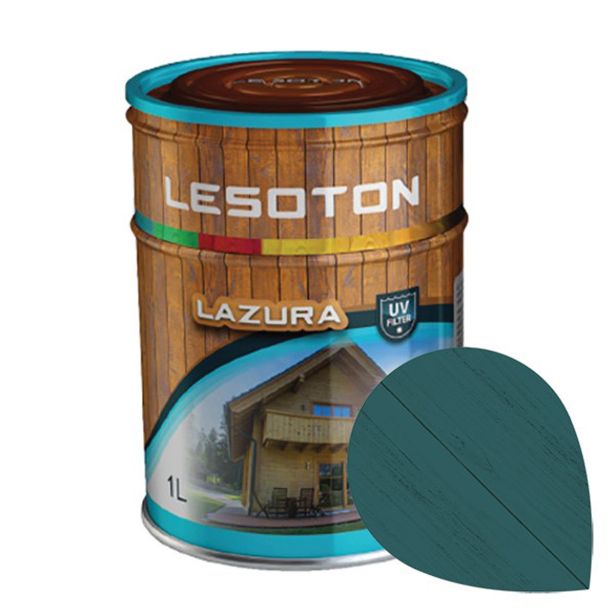 TANKOSLOJNI PREMAZ LESOTON LAZURA ŠT.20 MODRA 1L