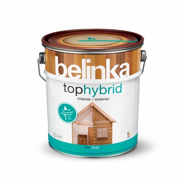 LAZURNI PREMAZ ZA LES BELINKA TOPHYBRID 4 OREH 2.5 L