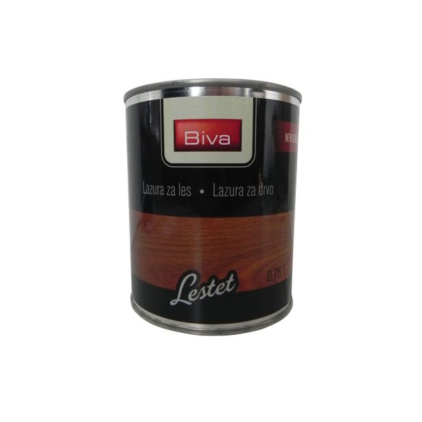 TANKOSLOJNI PREMAZ BIVA LESTET LAZURA OREH 16 0.75 L