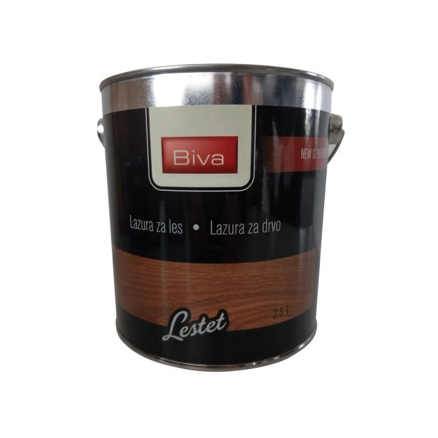 TANKOSLOJNI PREMAZ BIVA LESTET LAZURA PALISANDER 24 2.5 L