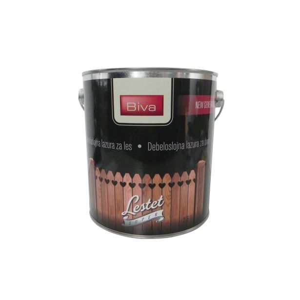 DEBELOSLOJNI PREMAZ BIVA SUPER LESTET PALISANDER 24 2.5 L