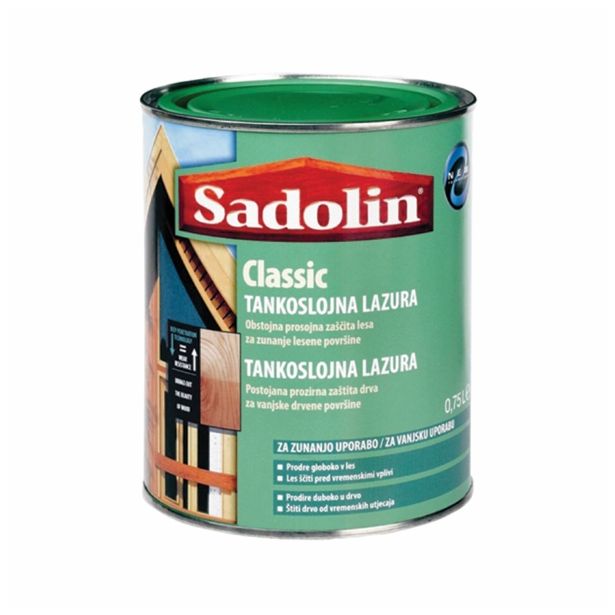 DEBELOSLOJNI PREMAZ SADOLIN CLASSIC RUMENA 94 0.75 L
