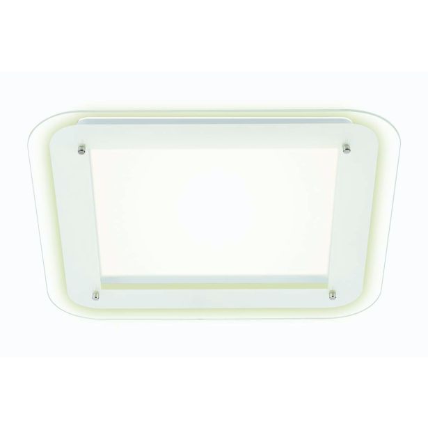 NADGRADNA STROP. SVETILKA LED 18W KVADRATNA ULTRA FLAT